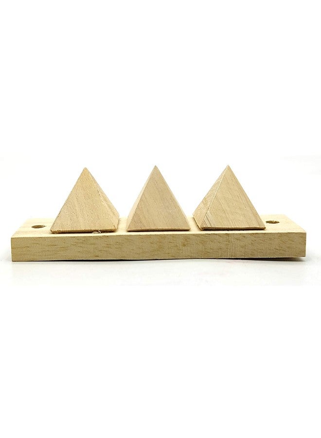 Plus Value Authentic Shriparni Wooden Pyramid Strip for Vastu Dosh Nivaran | Toilet & Bathroom Defects Remedy | Negative Energy Protection | Home Office Vastu Correction Tool | Original | Ready to Use - Image 4